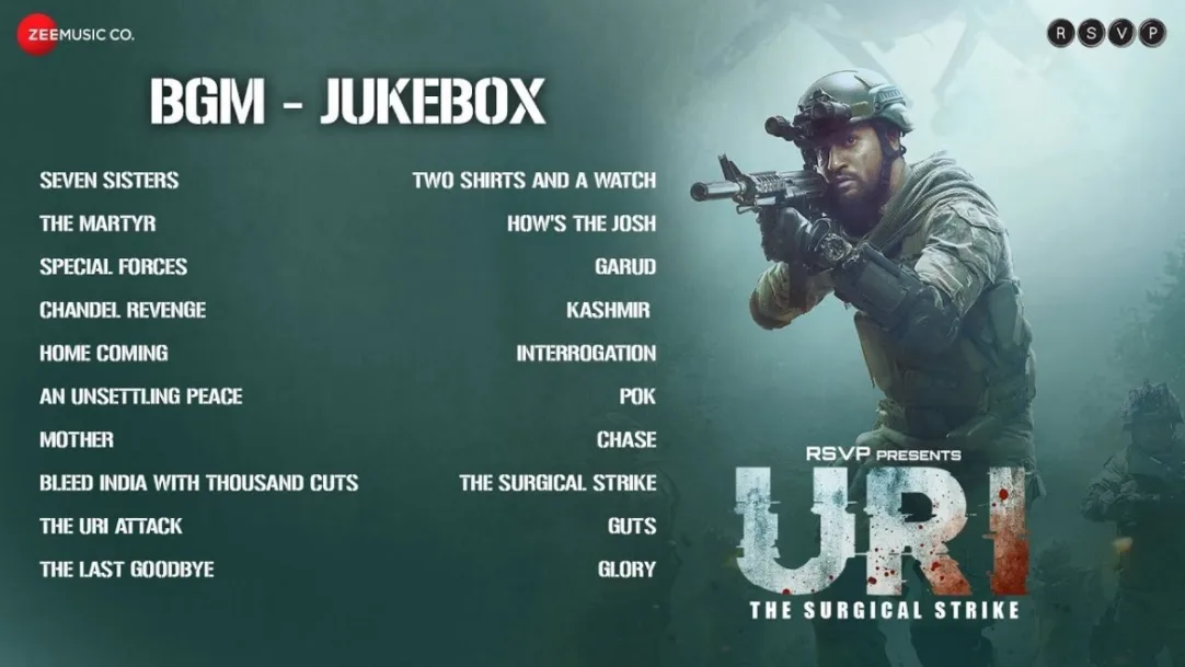 URI - The Surgical Strike | BGM Jukebox | Vicky Kaushal, Yami Gautam 