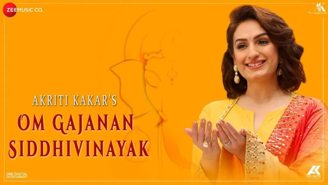 Om Gajanan Siddhivinayak - Zee Music Devotional | Akriti Kakar 