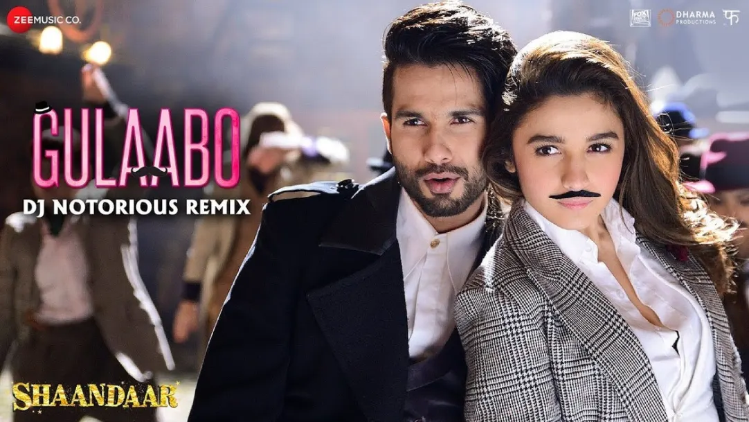 Gulaabo Remix | Shaandaar | Alia Bhatt & Shahid Kapoor | DJ Notorious 