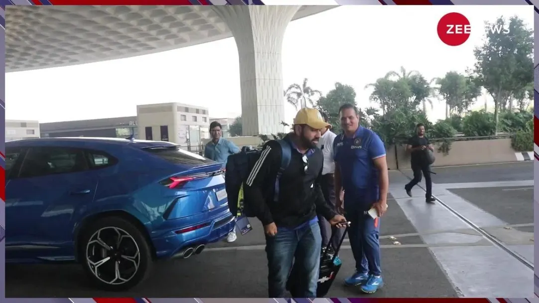 rohit sharma asks paparazzi for clicking photos while leaving for bangladesh tour video goes viral 