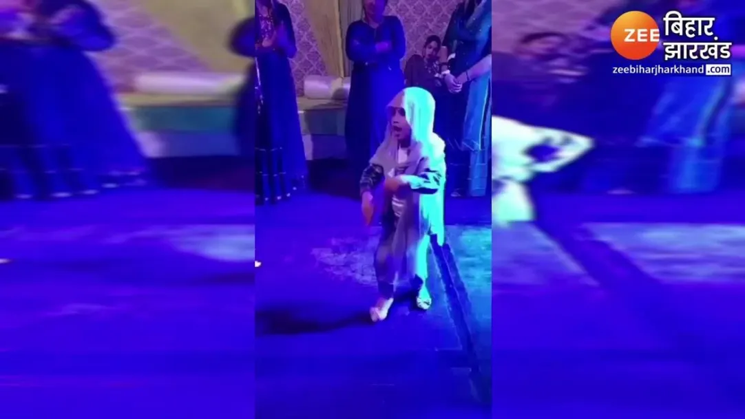 little cute girl dancing on haryanvi famous song on dj video went viral 