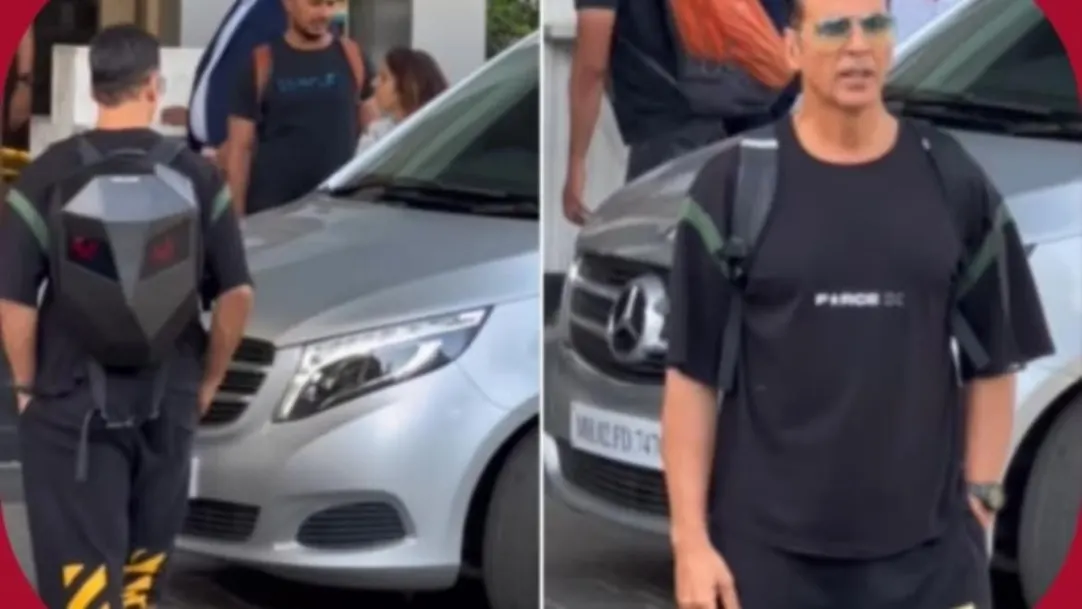 Akshay Kumar's LED bag caught everyone's attention, you will be shocked to know the price! 