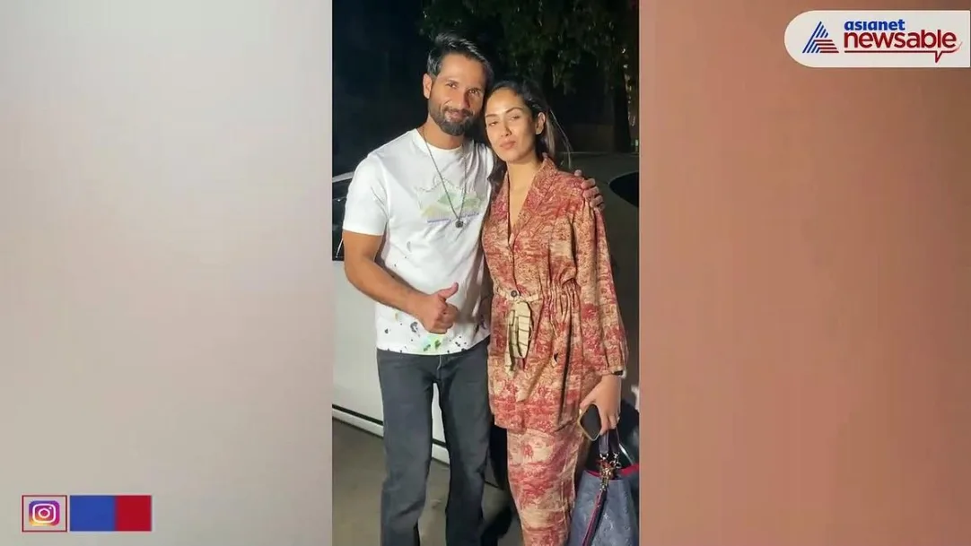 Shahid Kapoor spotted with wife Mira Kapoor 