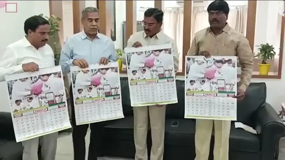 Singireddy Niranjan Reddy Launches Telangana Agriculture Department Calender 