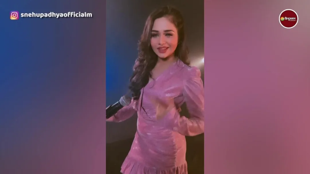 bhojpuri actress sneh upadhya seen dancing and making reel watch viral on social media 