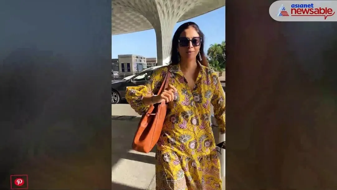Tabu spotted at Mumbai airport 