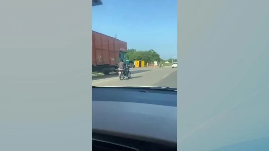 Bike showing itself moving on the road you will also be surprised to see the video 