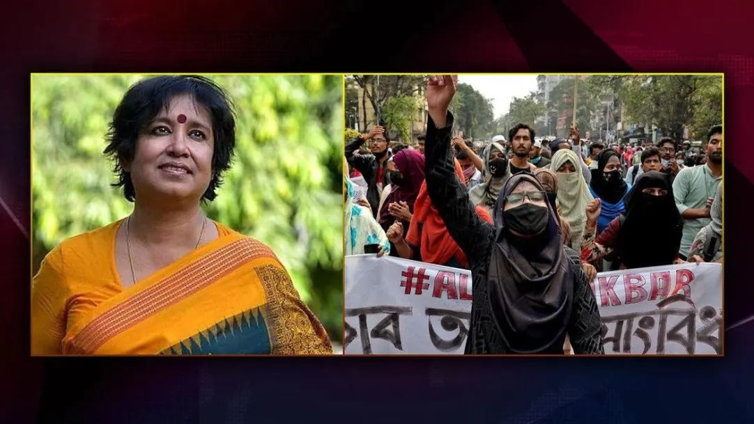 Taslima Nasreen lauds Iranian women’s protest 