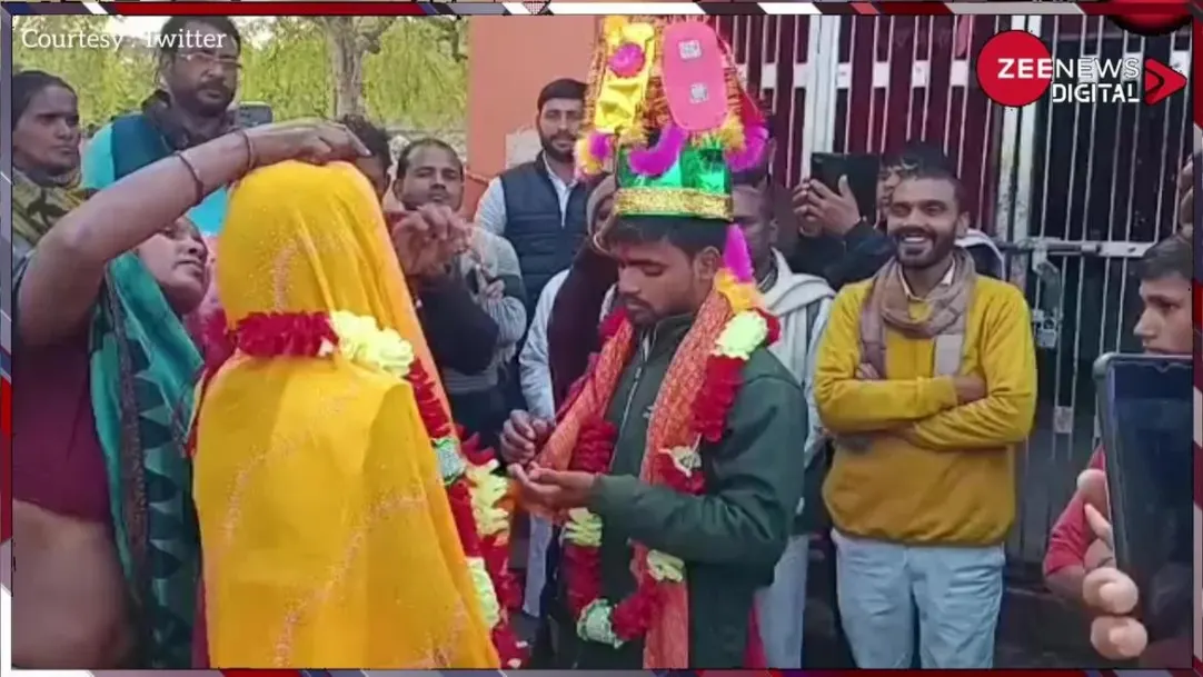 The lover couple caught by family and got them married in bihar video gone viral 