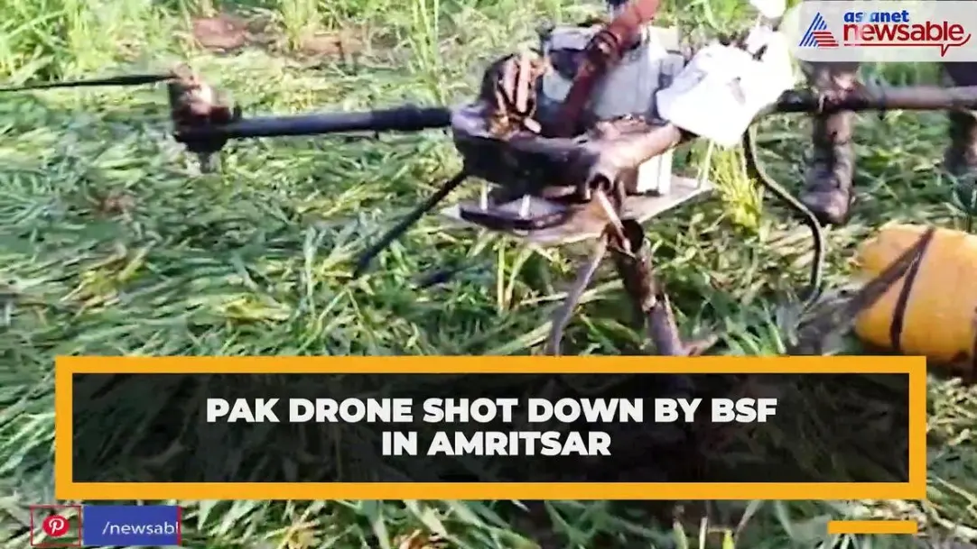 Pak drone shot down by BSF in Amritsar 