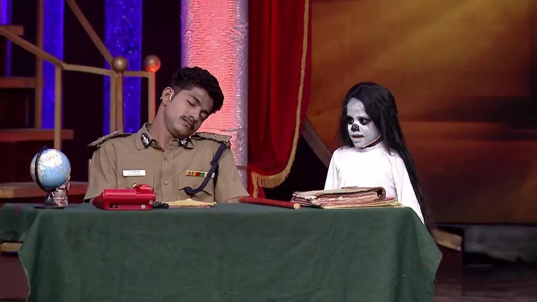 The "cutest" ghost needs love help from our Narasimma IPS! - 7th October, 2018 - Comedy Khiladis 