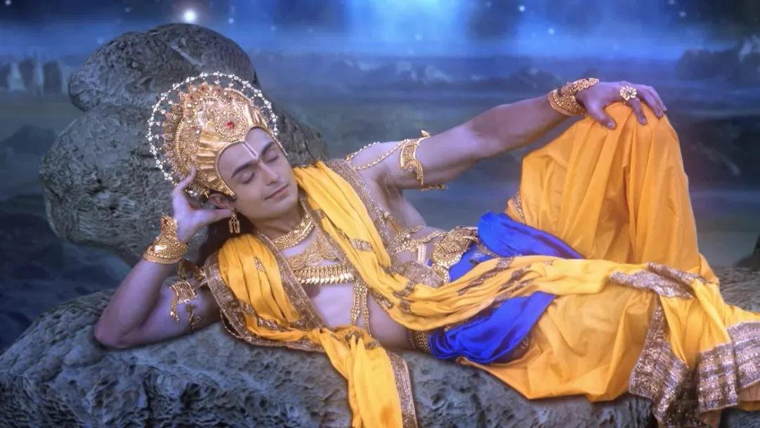 Lord Vishnu relaxes while the demons wanted a fight! - Shree Vishnu Dashavatara Highlights 