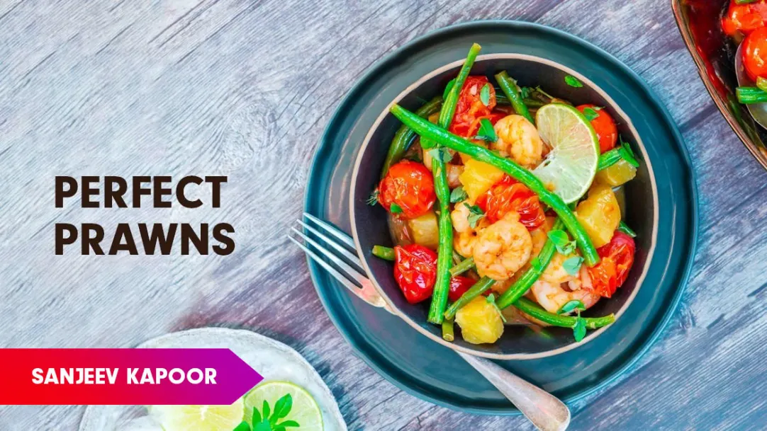 Pineapple Prawn and Peppers Recipe by Sanjeev Kapoor Episode 378