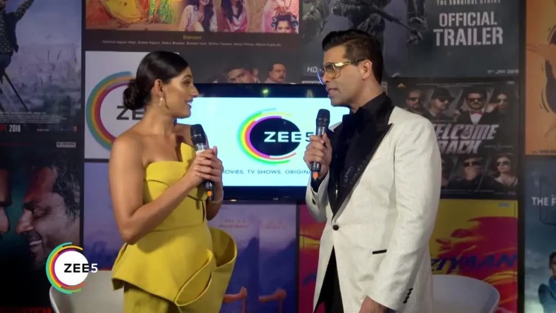 Karan Johar at Zee Cine Awards 2019 26th March 2019 Webisode