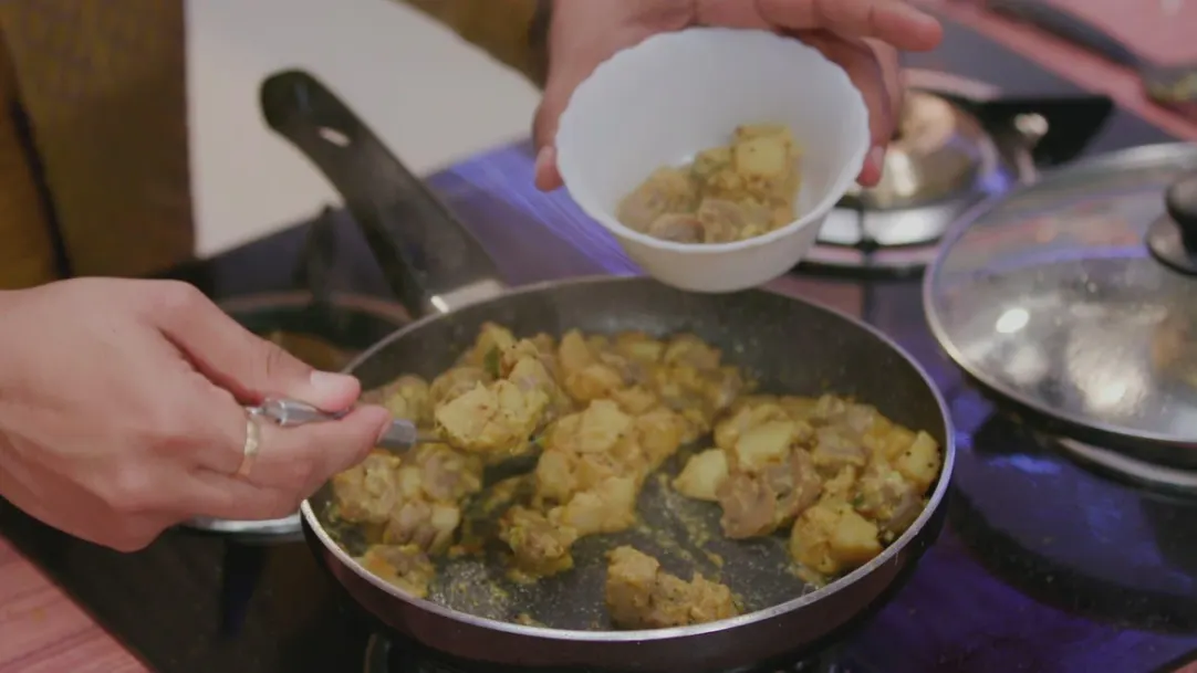 Dr. Smita's 'Mushroom Aur Aloo Ki Sabzi' 