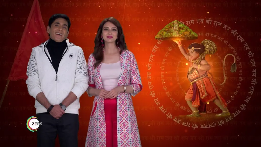 Vibhuti and Anita promote Kahat Hanuman Jai Shri Ram – Promo