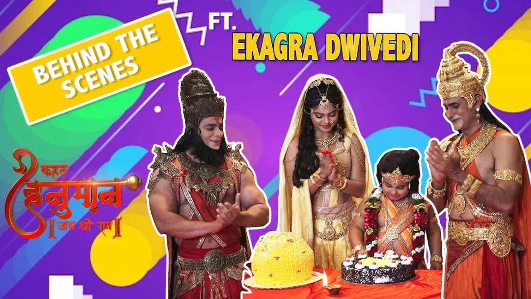Ekagra Dwivedi’s birthday - Kahat Hanuman Jai Shri Ram 