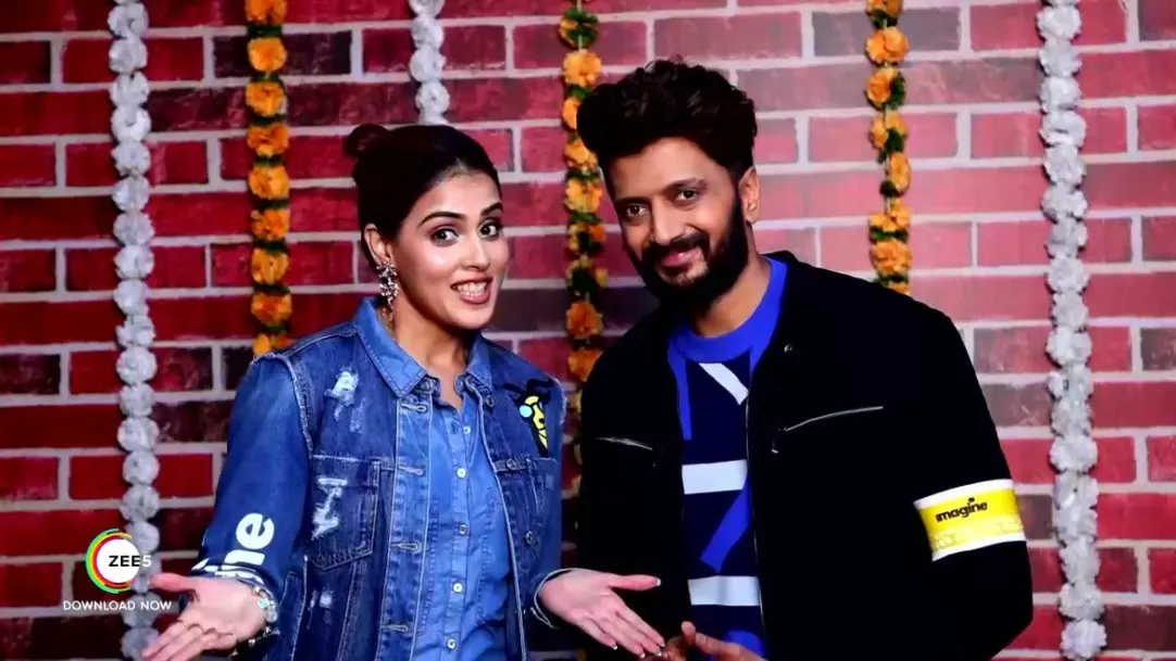 Riteish and Genelia's Promo Shoot | Behind The Scenes | Zee Comedy Show 9th August 2021 Webisode