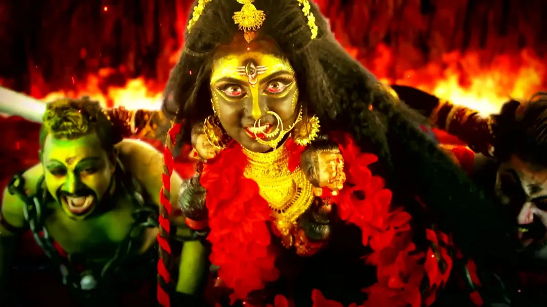 Devi Kaushiki Takes the Kali Form | Nana Rupe Mahamaya 