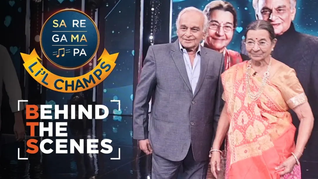 A Romance Special Episode with Anandji | Behind the Scenes | Sa Re Ga Ma Pa Li'l Champs 