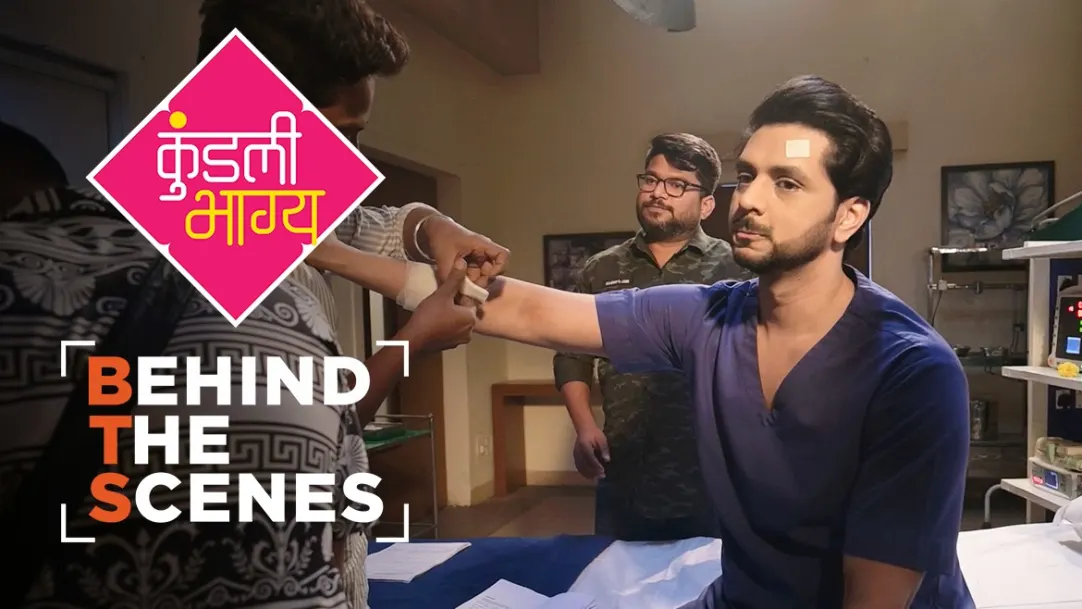 Rakhi Persuades Arjun to Take an Injection | Behind The Scenes | Kundali Bhagya 