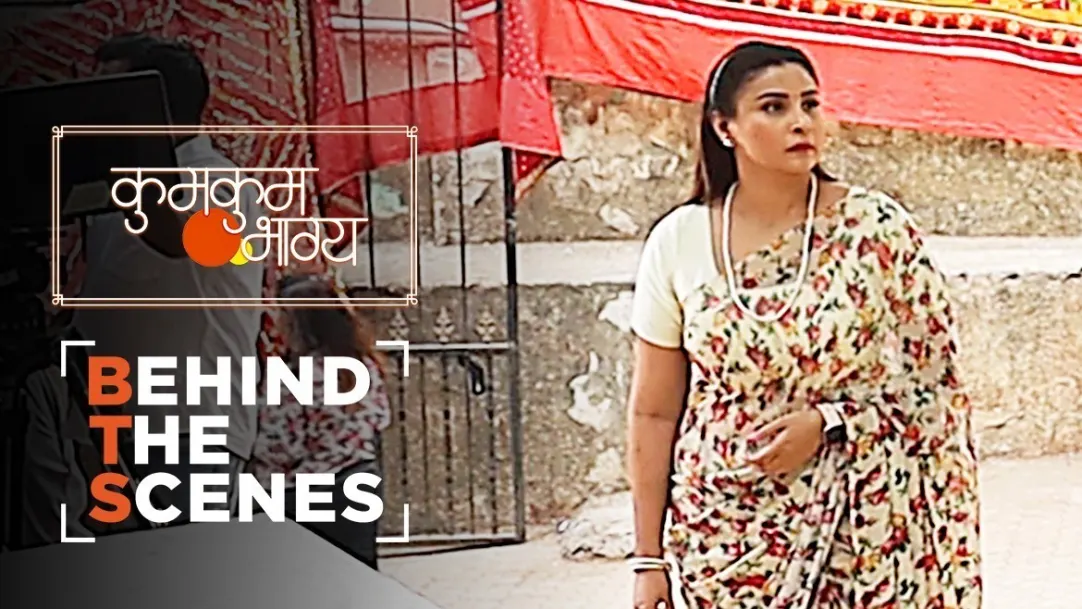 Prachi Meets Pallavi at a Temple | Behind The Scenes | Kumkum Bhagya 