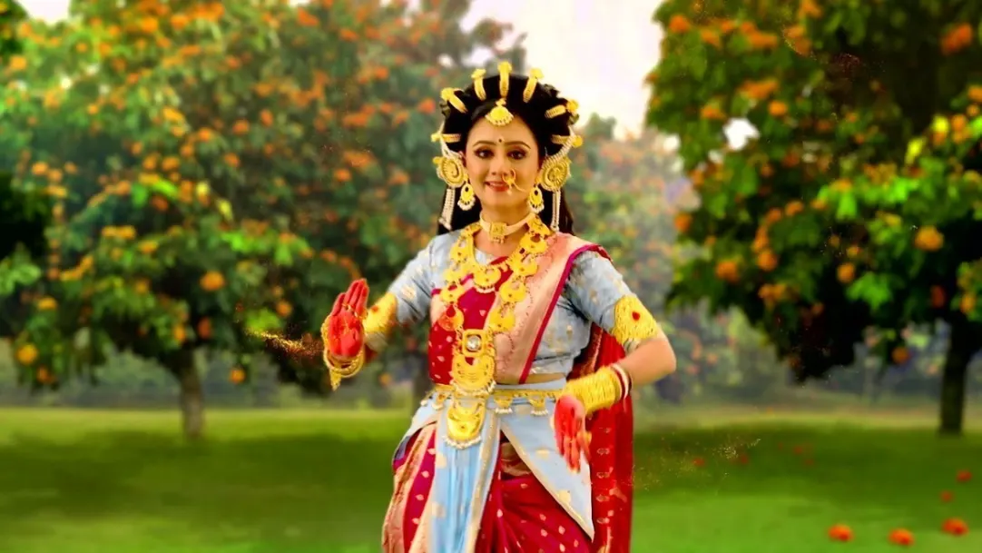 Devi Brombhosonatoni and Her Devotee | Mahalaya: Nabapatrikay Debiboron 
