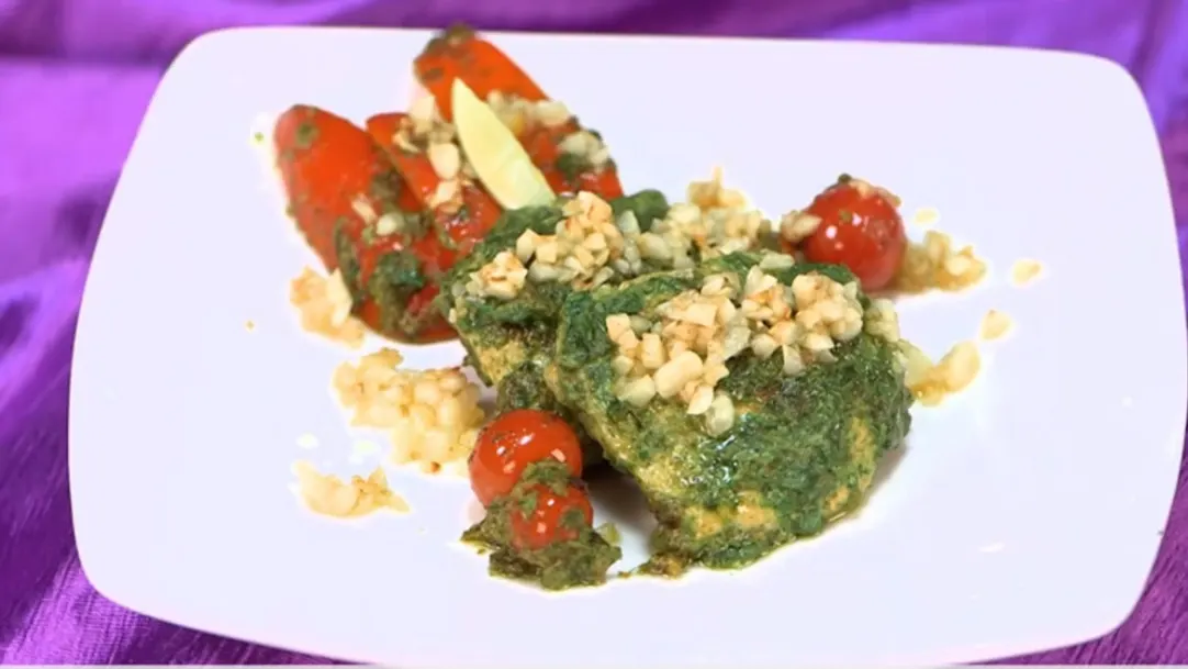 Green Malai Chilly Chicken Recipe in Marathi 