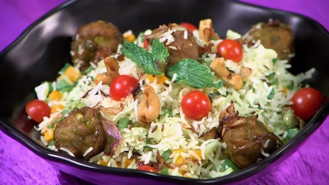 Testy Kofta Pulao Recipe in Marathi 