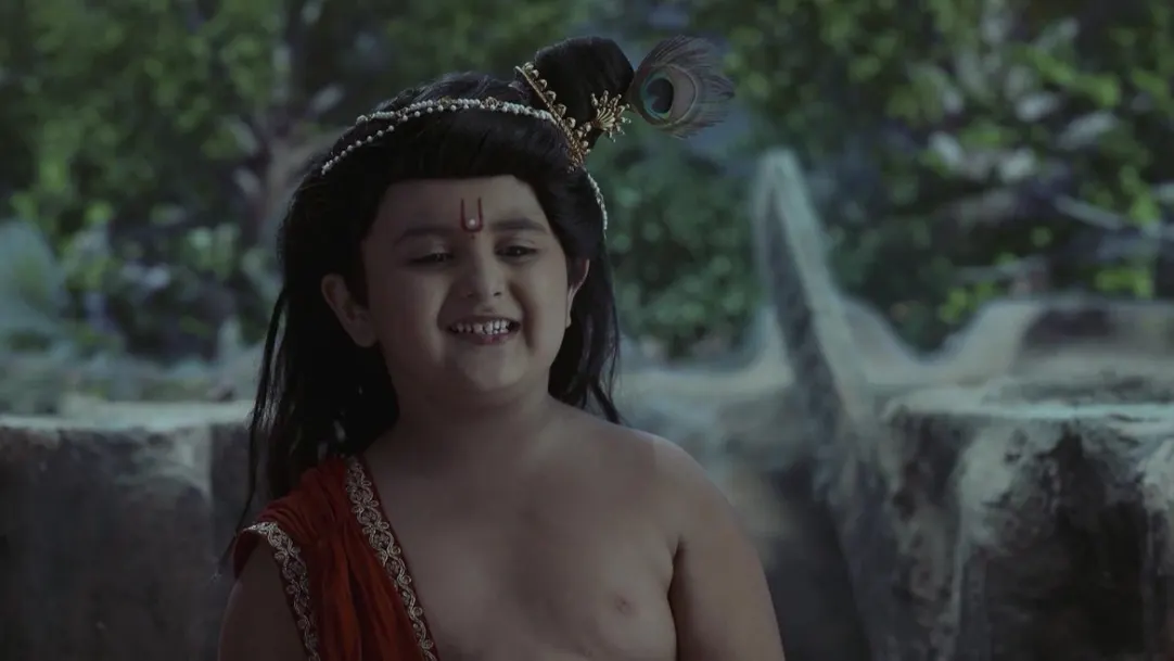 Krishna saves Rohini's life 