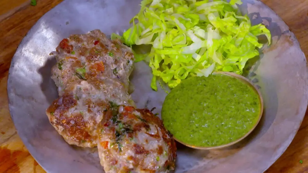 Chef Sokhi's Chapali Kebab - Grand Trunk Rasoi 