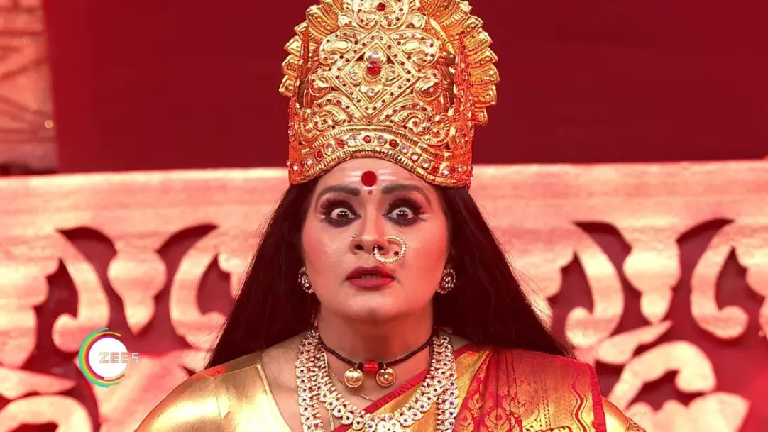 Sudha Chandran depicts a fierce Goddess - Sankranthi Sambaralu 