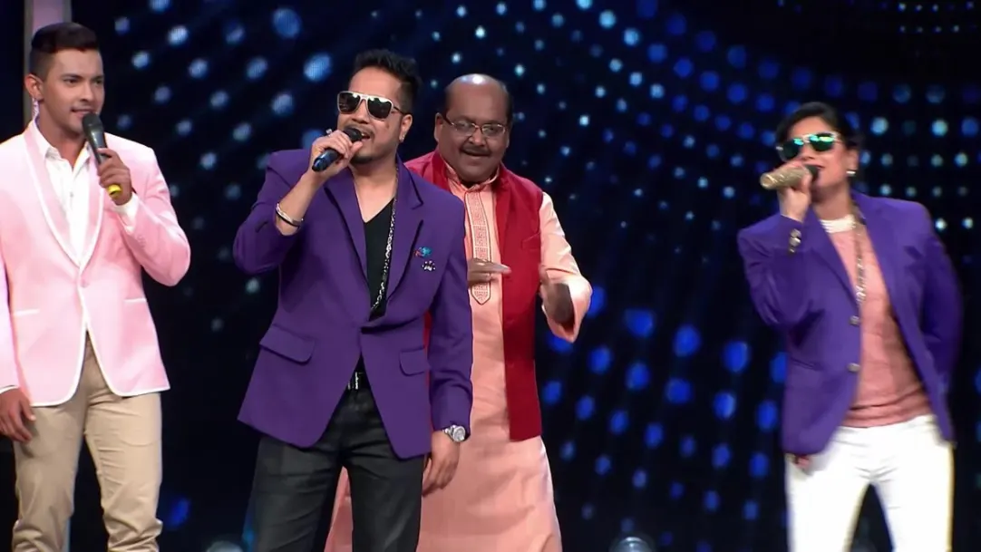 Mika Singh joins a contestant on stage 23rd May 2020 Webisode