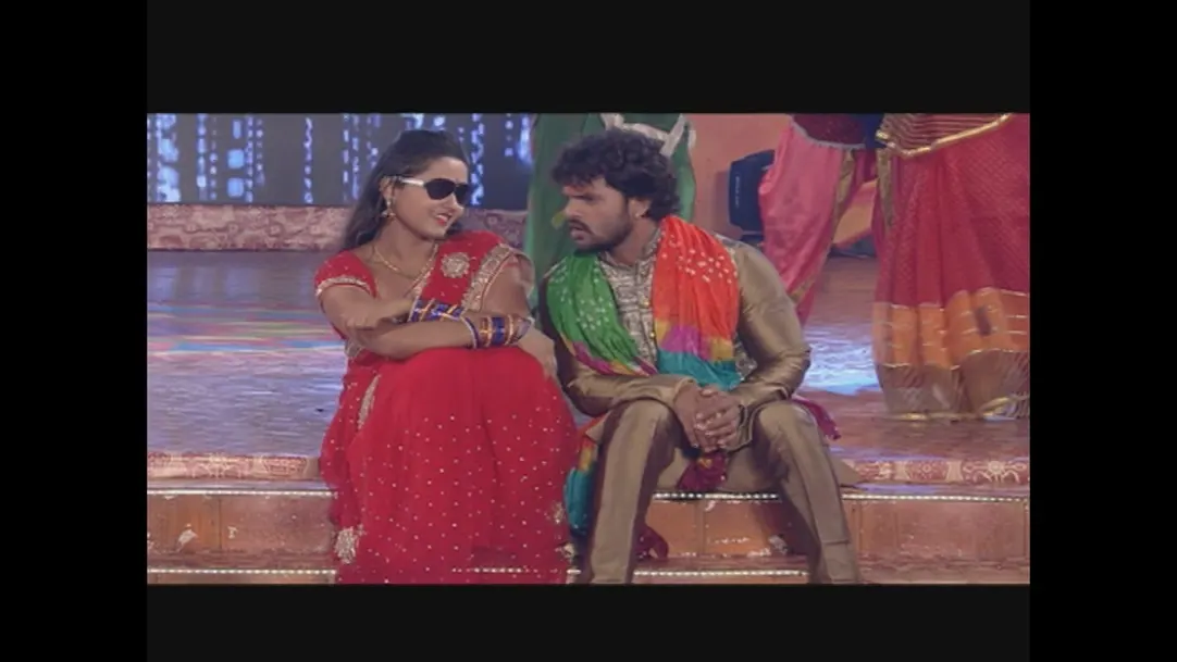 Khesari and Kajal's entertaining performance 