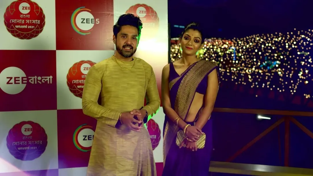 Actors and actresses in their choicest outfits | Sonar Sansar Awards 2021 