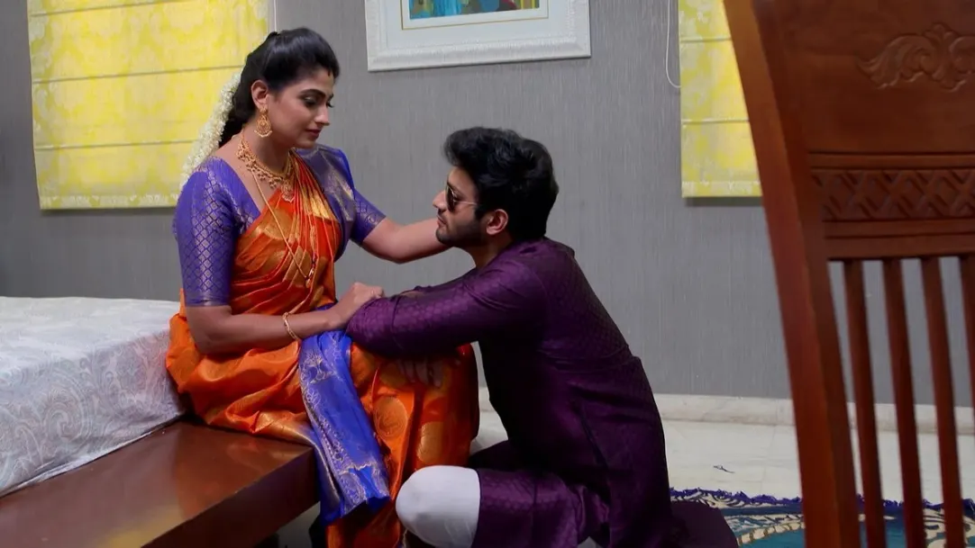 Aditya tries to make Dharani fall in love with him 