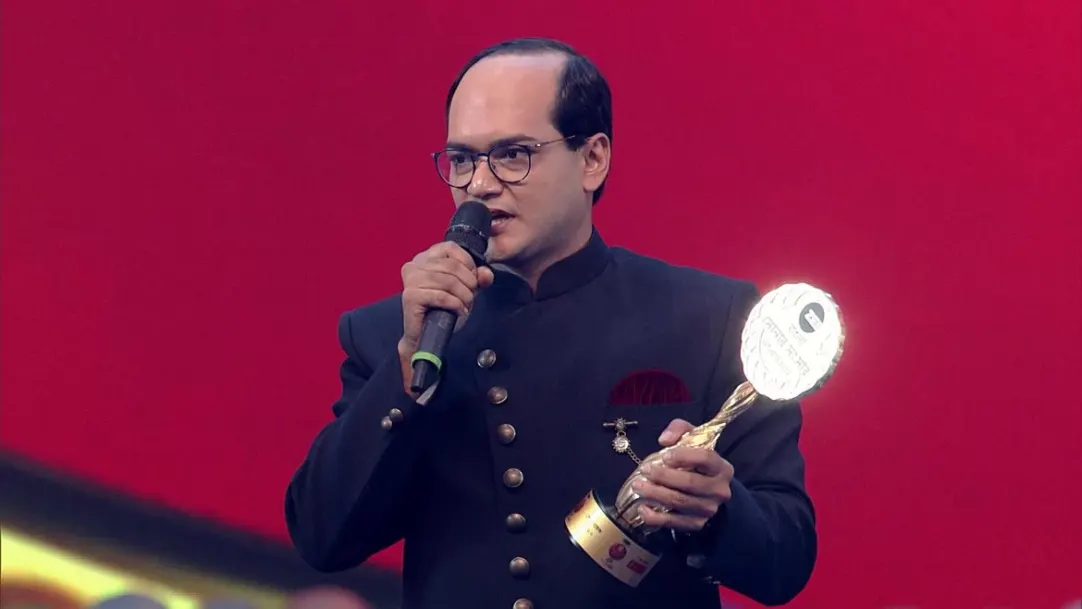 Best actor award - Zee Bangla Sonar Sansar Award 2020
