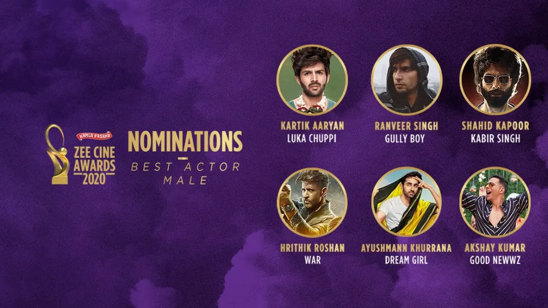 Nomination for Best Actor 2020 | Zee Cine Awards Promo