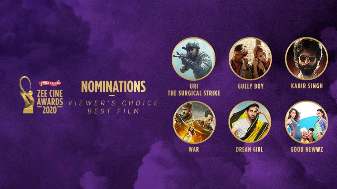 Nominations for the Best Film 2020 | Zee Cine Awards Promo