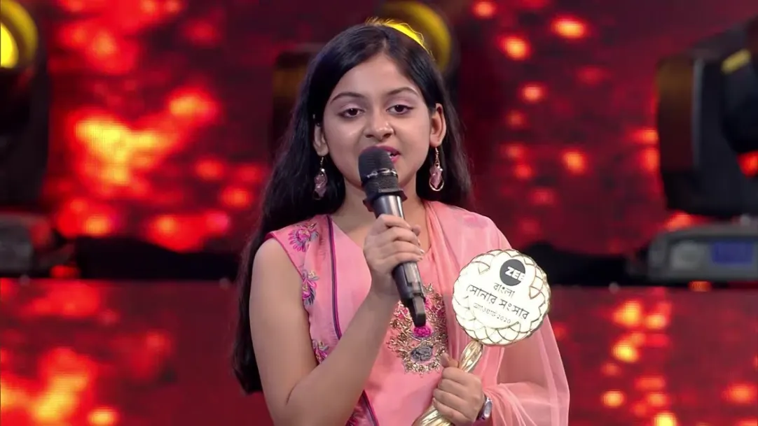 Award for the best on-screen daughters - Zee Bangla Sonar Sansar Award 2020