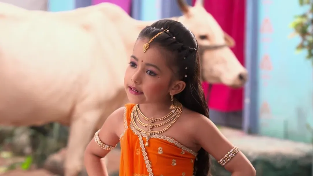 Radha's Solution To Kanha's Problem - Paramavatar Shri Krishna Highlights 