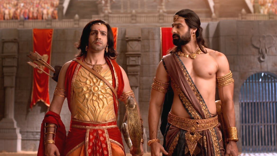 Watch Paramavatar Shri Krishna Karna Is Crowned The King Of Anga Paramavatar Shri Krishna Zee5 Karna in mahabharat is depicted as one of the most complex characters.