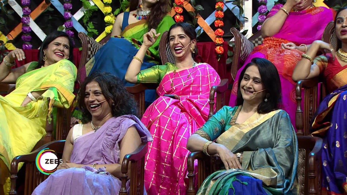 Watch Chala Hawa Yeu Dya Ladies Zindabaad Oct 20 2020 Full Episode Online In Hd Zee5 In Chala hawa yeu dya is a marathi comedy show, which has an ensemble cast of nilesh sable, sagar karande, kushal badrike, bharat ganeshpure, bhalchandra kadam and shreya bugde. zee5