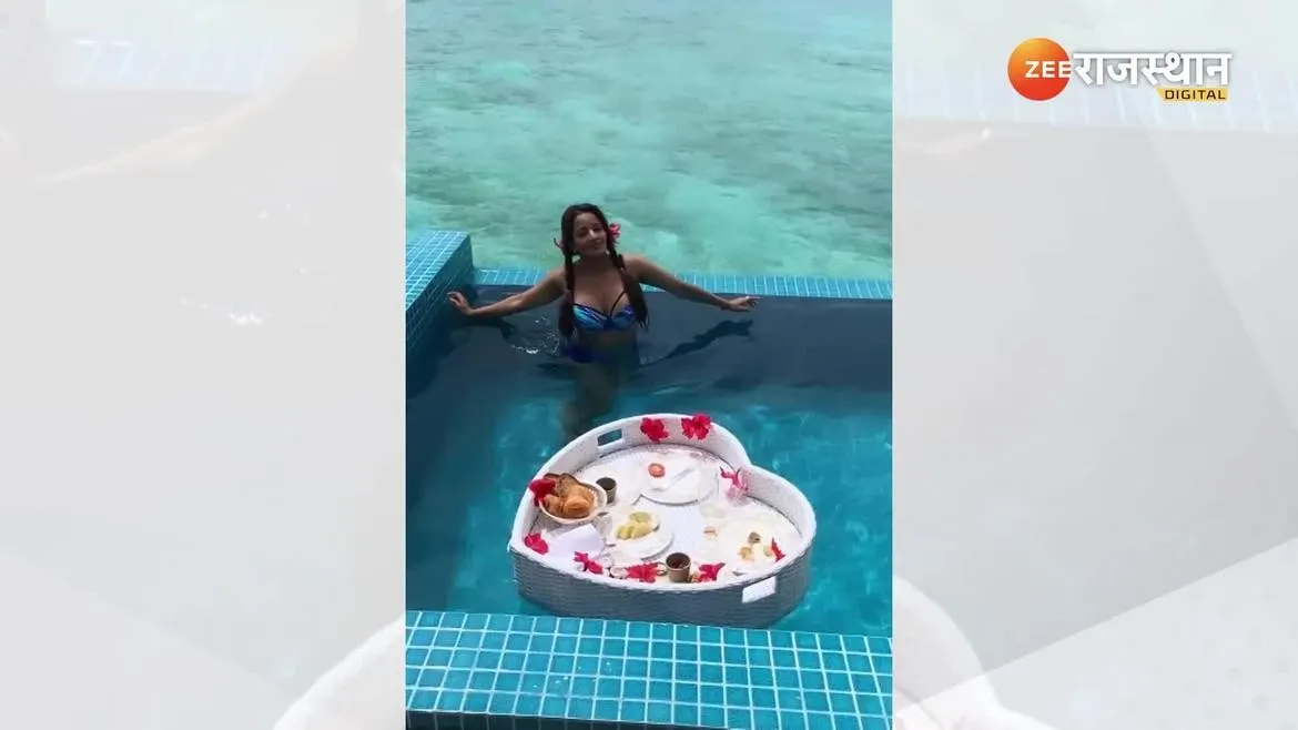 Watch Breaking News Monalisa Hot Sexy Pool Dance Video Went Viral Watch Trends Zee5 Latest News