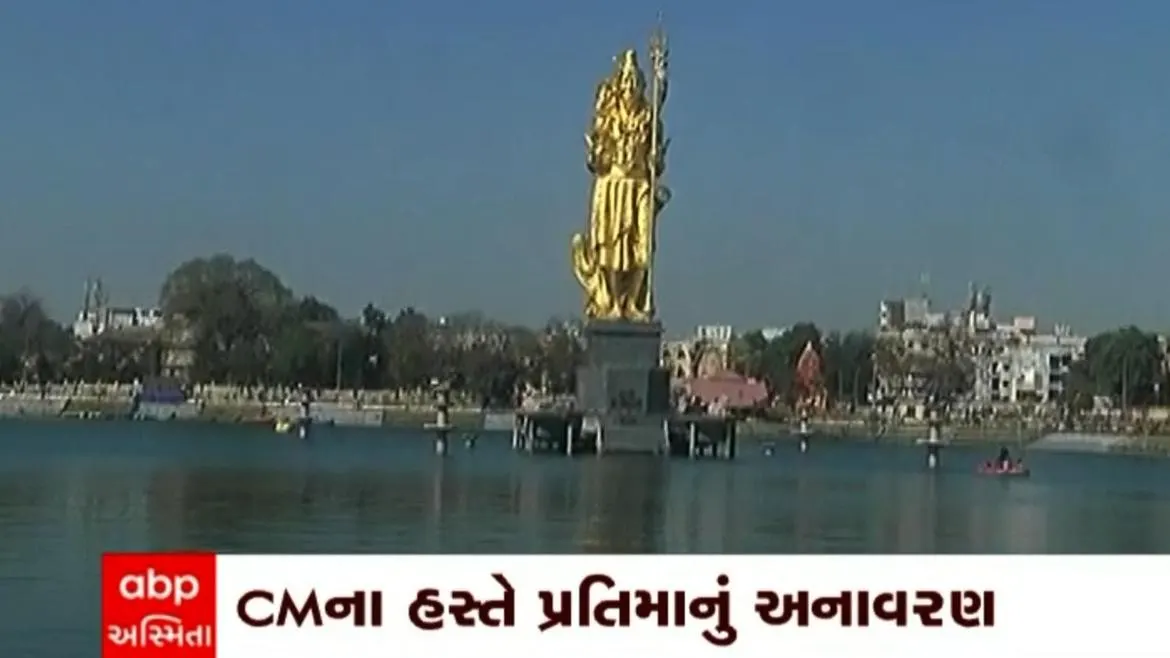 Watch Breaking News Vadodara Unveiling of 111 feet tall statue of Lord