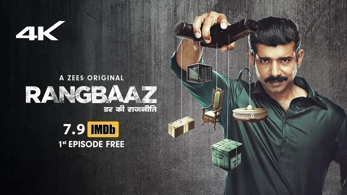 Watch Rangbaaz: Darr Ki Rajneeti Web Series All Episodes Online in HD On  ZEE5