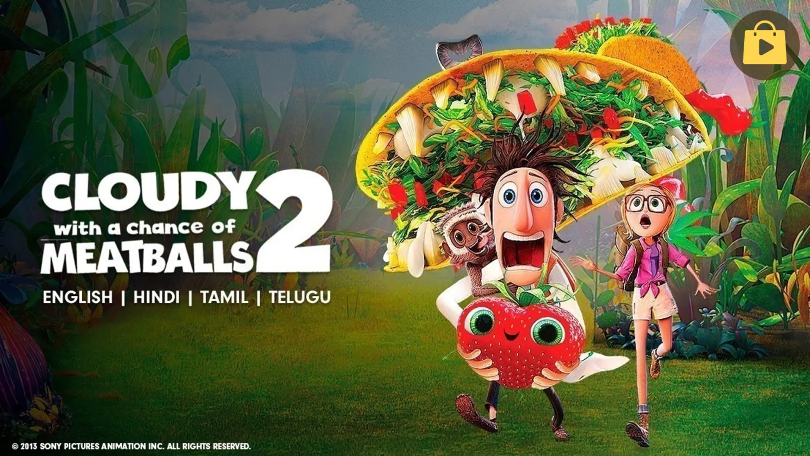 Cloudy with a Chance of Meatballs 2 Movie