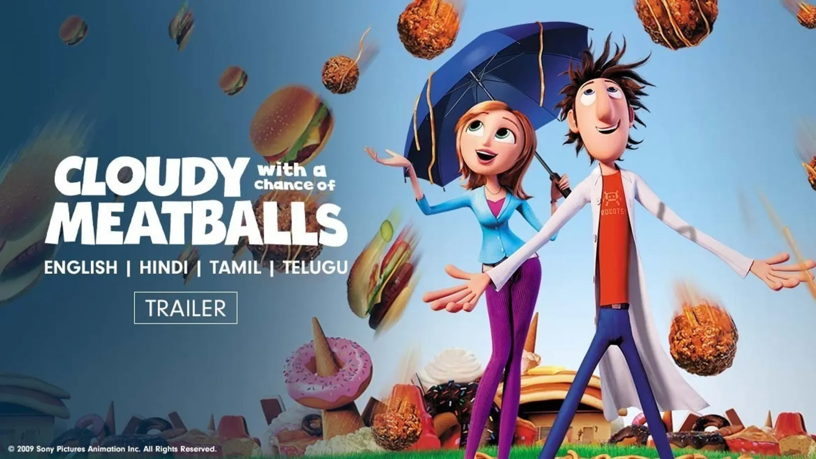 Cloudy with a Chance of Meatballs Trailer