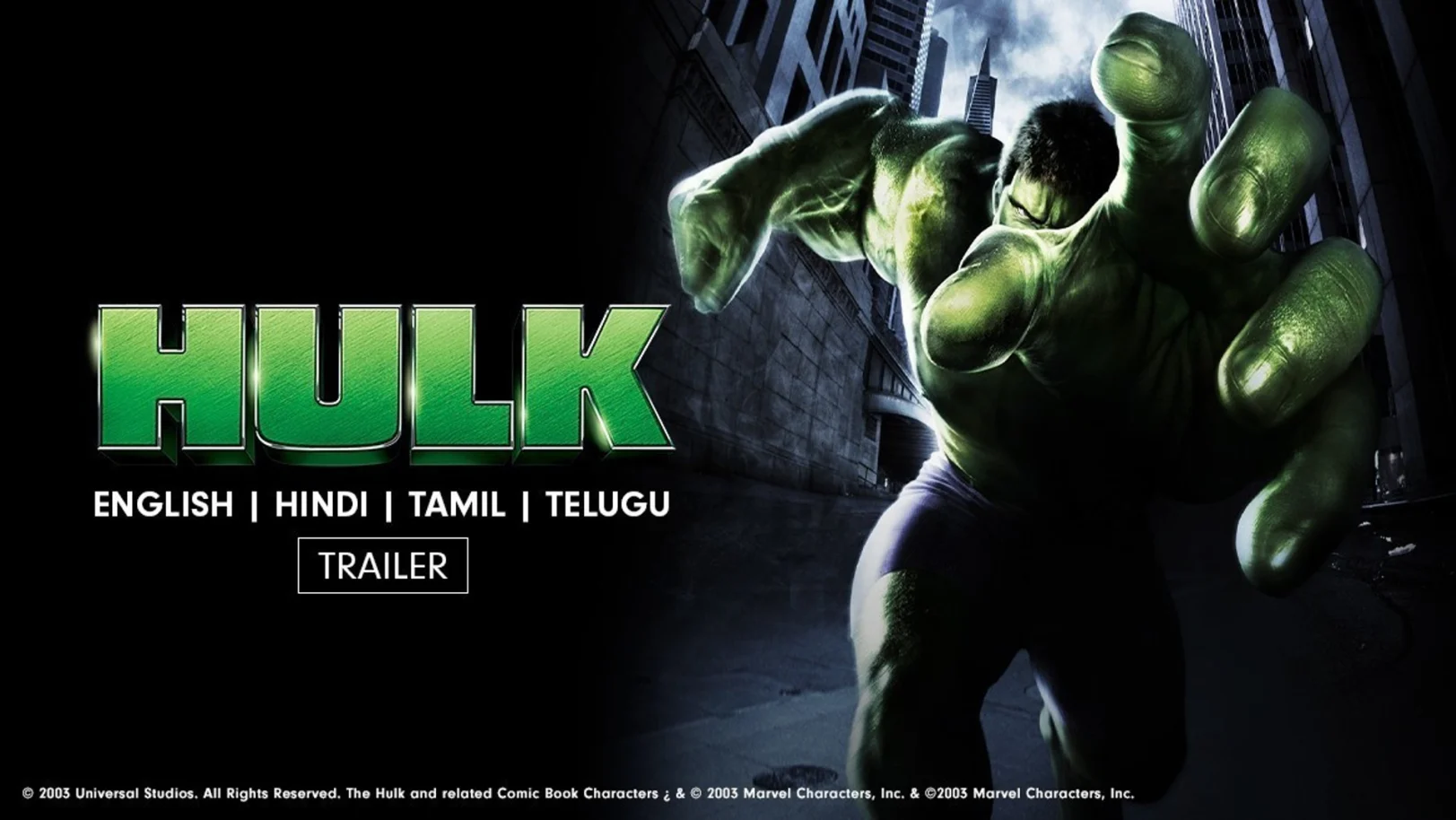 Hulk Trailer