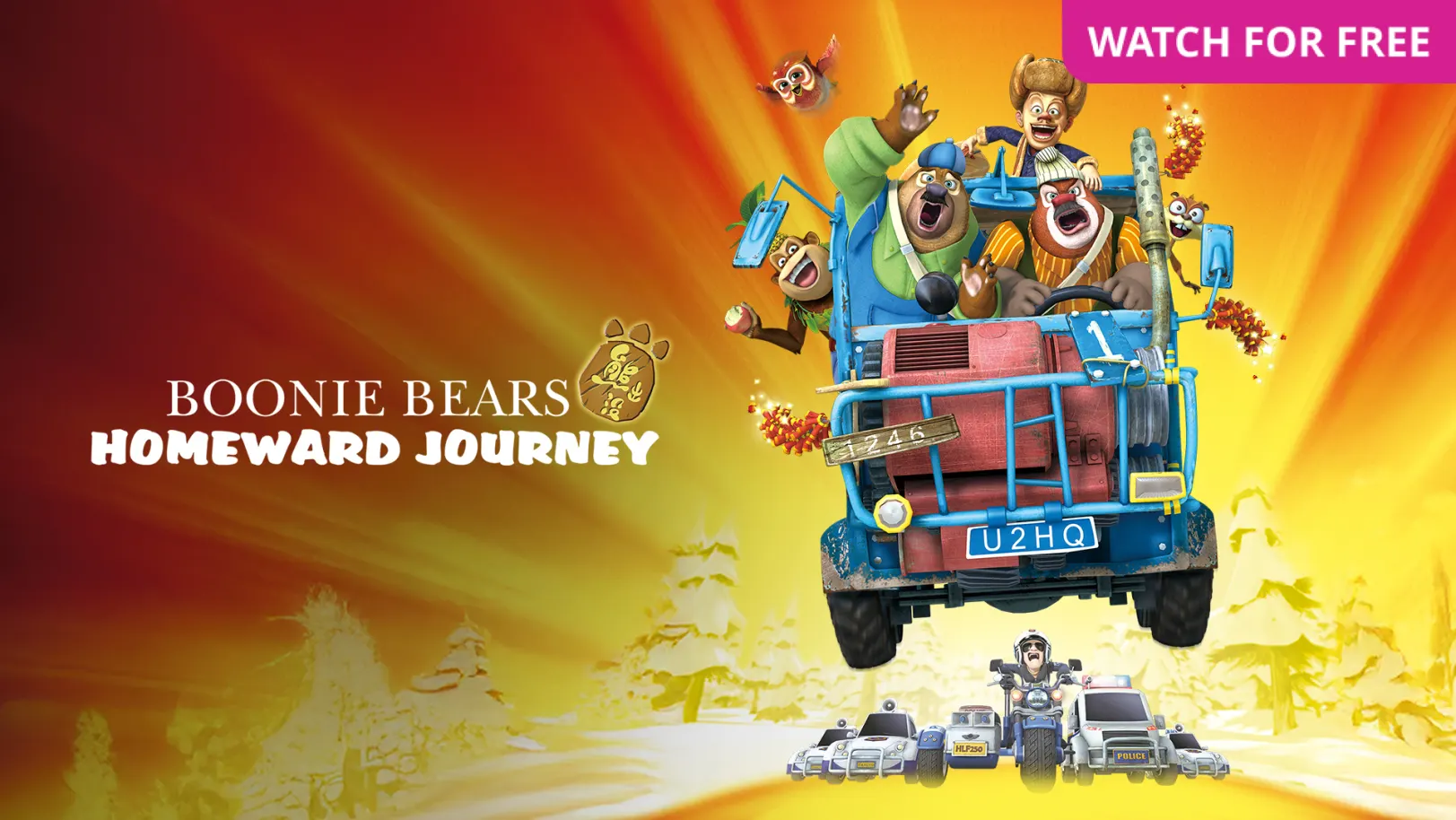 Boonie Bears: Homeward Journey Movie